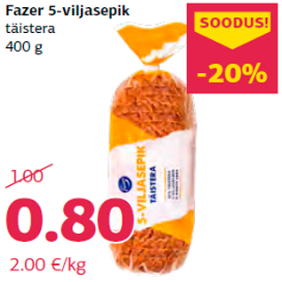 Allahindlus - Fazer 5-viljasepik