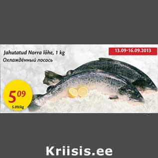 Allahindlus - Jahutatud Norra lõhe, 1 kg