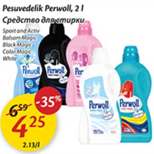 Allahindlus - Pesuvedelik Perwoll, 2 l