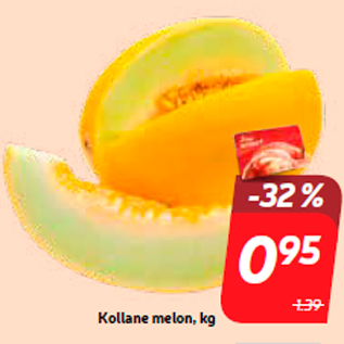 Allahindlus - Kollane melon, kg