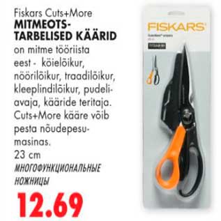 Allahindlus - Fickars Cuts+More mitmeots-tarbelised käärid