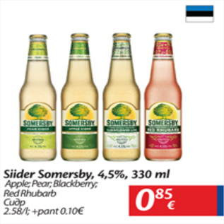 Allahindlus - Siider Somersby