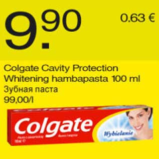Allahindlus - Colgate Cavity Protection Whitening hambapasta