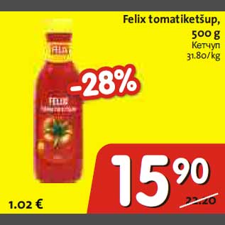 Allahindlus - Felix tomatiketšup