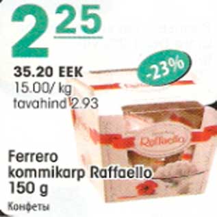 Allahindlus - Ferrero kommikarp Raffaello