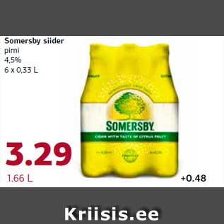 Allahindlus - Somersby siider