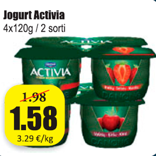 Скидка - Йогурт Activia