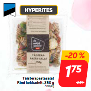 Скидка - Салаты из цельнозерновой пасты Rimi kokkadelt, 250 г