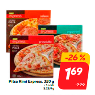 Скидка - Пицца Rimi Express, 320 г