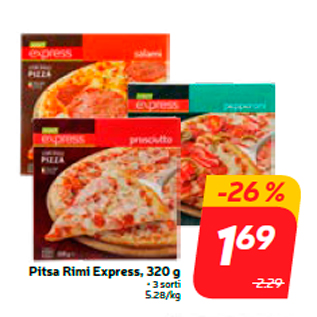 Allahindlus - Pitsa Rimi Express, 320 g