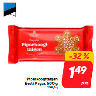 Allahindlus - Piparkoogitaigen Eesti Pagar, 500 g