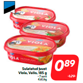 Скидка - Плавленый сыр Viola, Valio, 185 г