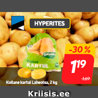 Скидка - Желтый картофель Laheotsa, 2 кг