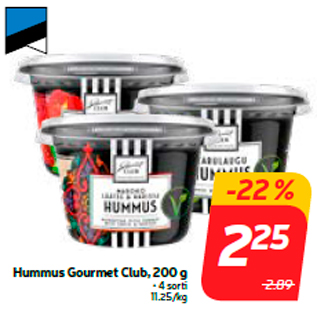 Allahindlus - Hummus Gourmet Club, 200 g