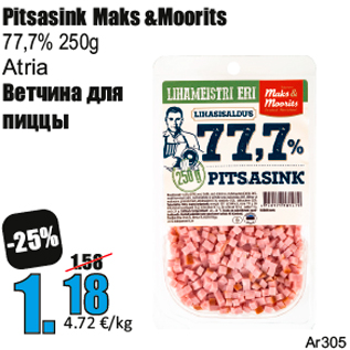 Allahindlus - Pitsasink Maks &Moorits