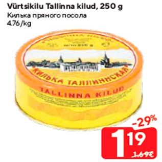 Allahindlus - Vürtsikilu Tallinna kilud, 250 g