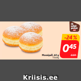 Allahindlus - Moosipall, 60 g