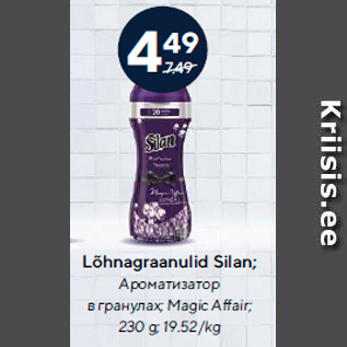 Allahindlus - Lõhnagraanulid Silan