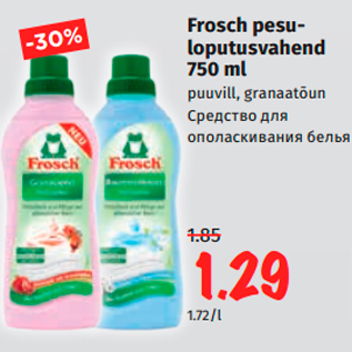 Allahindlus - Frosch pesuloputusvahend 750 ml