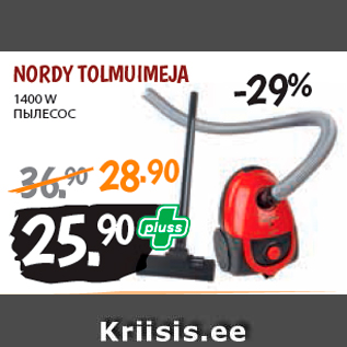 Allahindlus - NORDY TOLMUIMEJA 1400 W