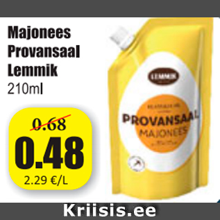Скидка - Майонез Provansaal