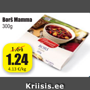 Allahindlus - Borš Mamma 300 g