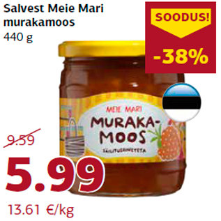 Allahindlus - Salvest Meie Mari murakamoos 440 g