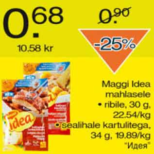 Allahindlus - Maggi Idea mahlasele