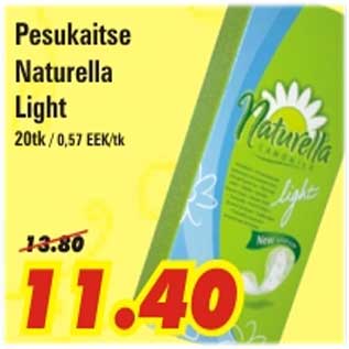 Allahindlus - Pesukaitse Naturella Light