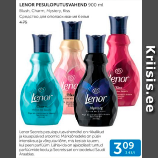 Allahindlus - LENOR PESULOPUTUSVAHEND 900 ml