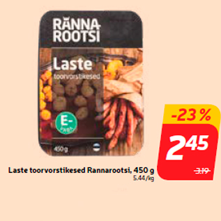 Allahindlus - Laste toorvorstikesed Rannarootsi, 450 g