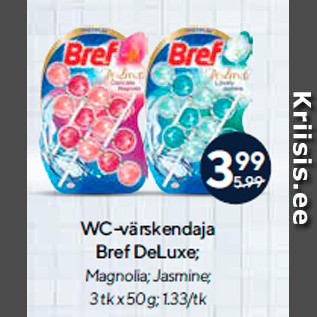 Скидка - Освежитель для туалета Bref DeLuxe