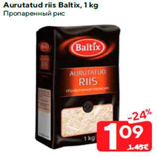 Allahindlus - Aurutatud riis Baltix, 1 kg