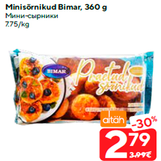 Allahindlus - Minisõrnikud Bimar, 360 g