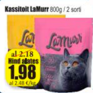 Скидка - Корм для кошек LaMurr