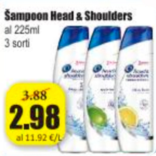 Скидка - Шампунь Head & Shoulders