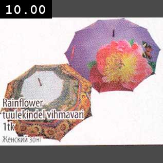 Allahindlus - Rainflower tuulekindel vihmavari