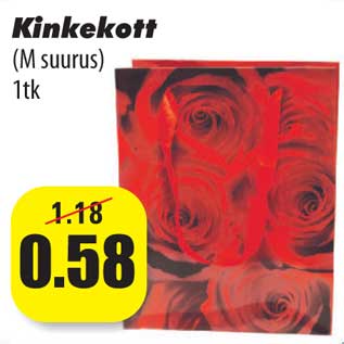 Allahindlus - Kinkekott (M suurus) 1tk