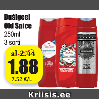 Allahindlus - Dušigeel Old Spice