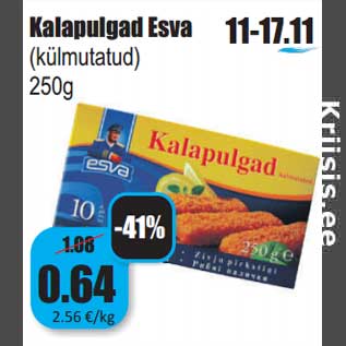 Allahindlus - Kalapulgad Esva