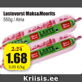 Allahindlus - Lastevorst Maks&Moorits