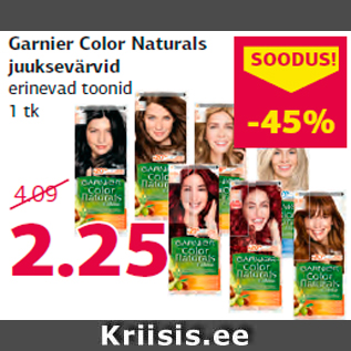 Скидка - Краски для волос Garnier Color Naturals