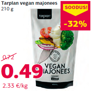 Allahindlus - Tarplan vegan majonees 210 g