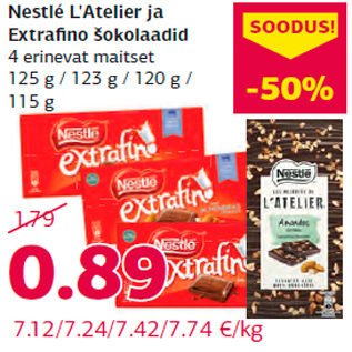 Allahindlus - Nestlé L