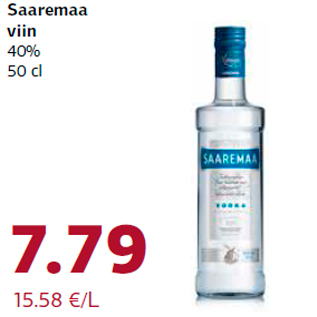 Allahindlus - Saaremaa viin 40% 50 cl