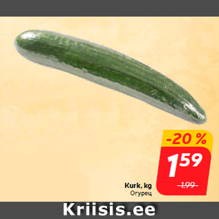 Allahindlus - Kurk, kg