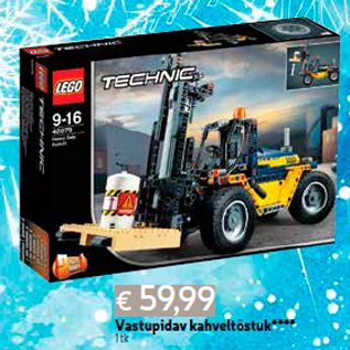 Allahindlus - Vastupidav kahveltõstuk**** 1 tk