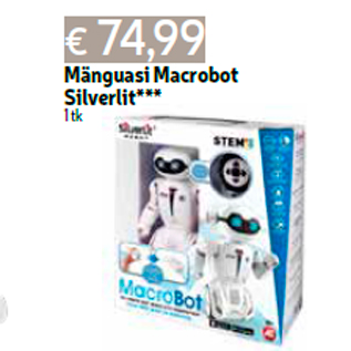 Allahindlus - Mänguasi Macrobot Silverlit*** 1 tk