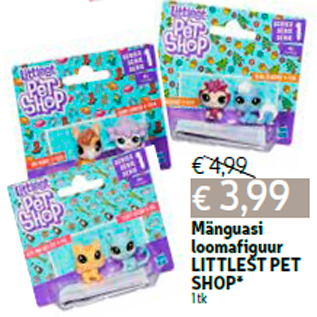 Allahindlus - Mänguasi loomafiguur LITTLEST PET SHOP* 1 tk