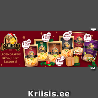Скидка - Легендарный твердый сыр из Литвы!